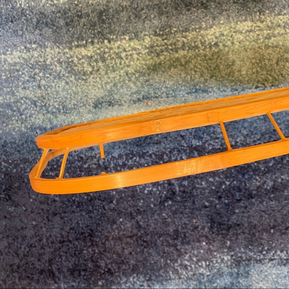 Vintage Mid-Century Bamboo Wicker Serving Tray Tiki - Picture 5 of 7